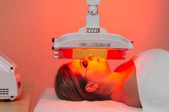 Hardwarová metoda světelné terapie pro prevenci prvních příznaků stárnutí